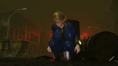 Anna®1998 - Fallout deathclaw &amp; vault dweller [Mangoman] #Mangoman #3DPORN #C...