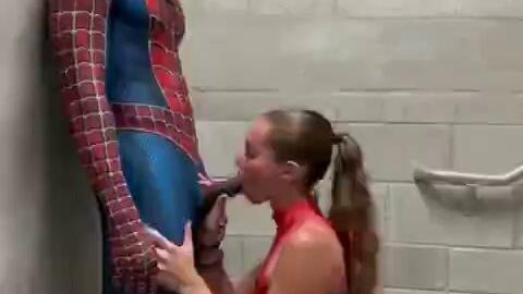 LechitaX.com - 🎬 Spiderman get suck dick  #LechitaX #Hotwife #Pierced #German  🎬 Mor...
