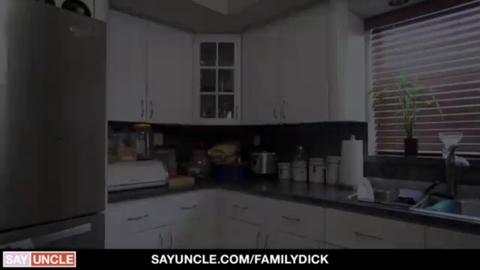 shawn again - stepdad in cop uniform dominates stepson - gay porn