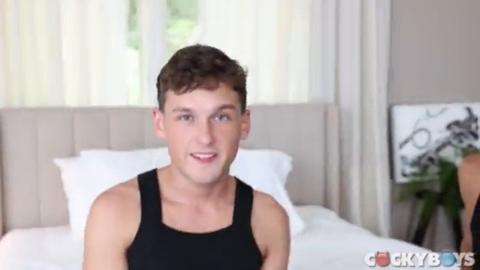 shawn again - big Latin cock breeds small white twink - gay porn