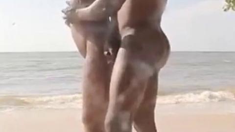 Nudity on beach - Chudai 🙈