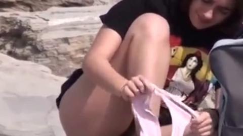 Come on Beach 🏖️ - Chudai 😋  I feel naked now... Would you like to see more Video call 🥺...