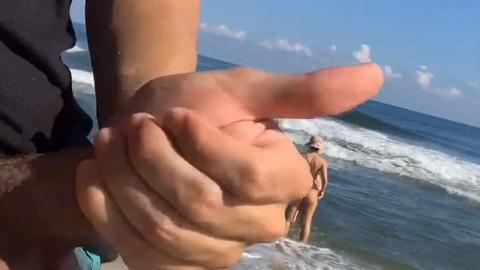 Nudity on beach - Chudai 💦