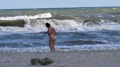 Nudity on beach - Chudai 🙈