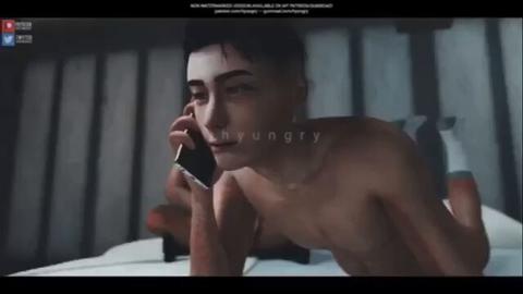 Yaoi - by Hyungry #gayanimation #gayanime #yaoicum #Animegay #야오이 #ヤオイ #3dga...
