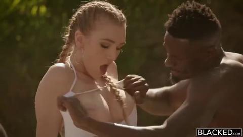 Black Guy with a White Girl - Chudai 💦  محارمك على زب البلاك اليعرفك يكيفهم يا ديوث، البنات مجانيات...