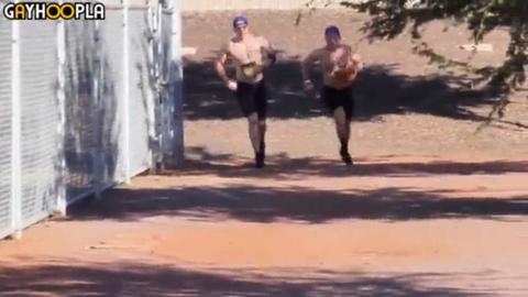 shawn again - college baseball jocks hookup - gay porn