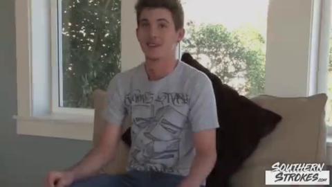 shawn again - jerking on his cock - solo porn