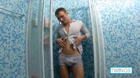 shawn again - shower time - solo porn
