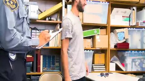 shawn again - perp and the security guard - gay porn