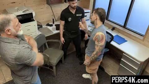 shawn again - stepdad, stepson and a cop - gay porn